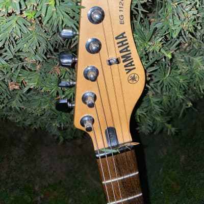 Yamaha EG 112C HSS Electric Guitar - Gloss Black Metallic image 5
