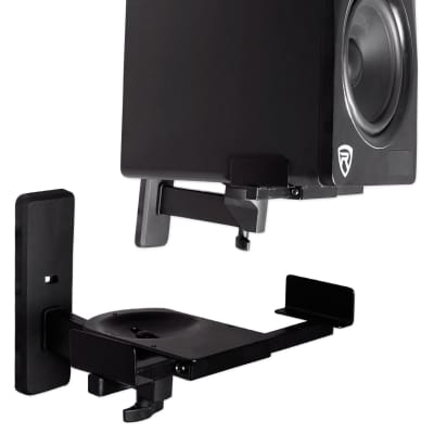 Pair Wall Mount Swivel Brackets For Yamaha HS5 HS-5 Studio Monitor Speakers