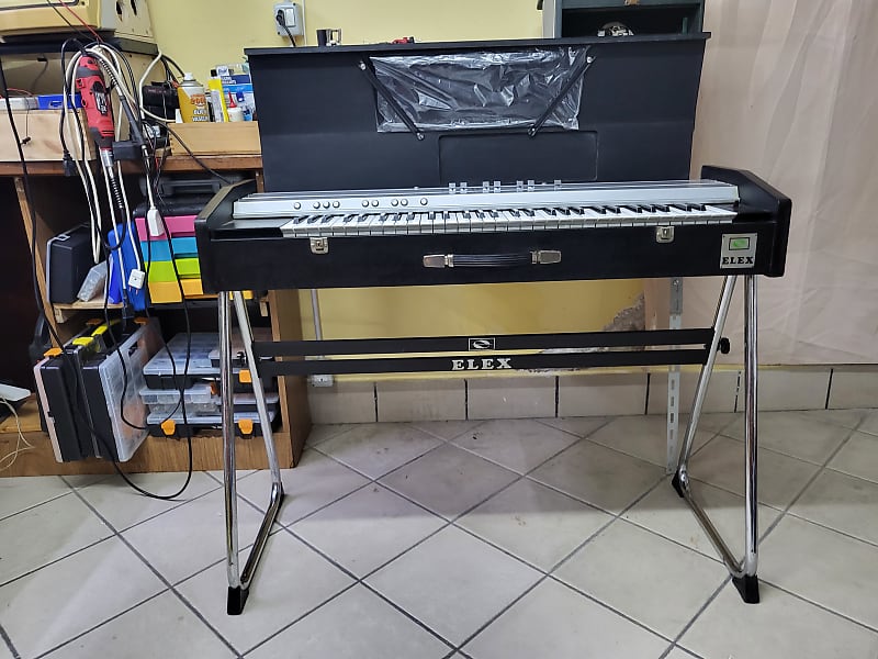 ELEX Electronic Piano K3 '70 - Nero / Argento image 1