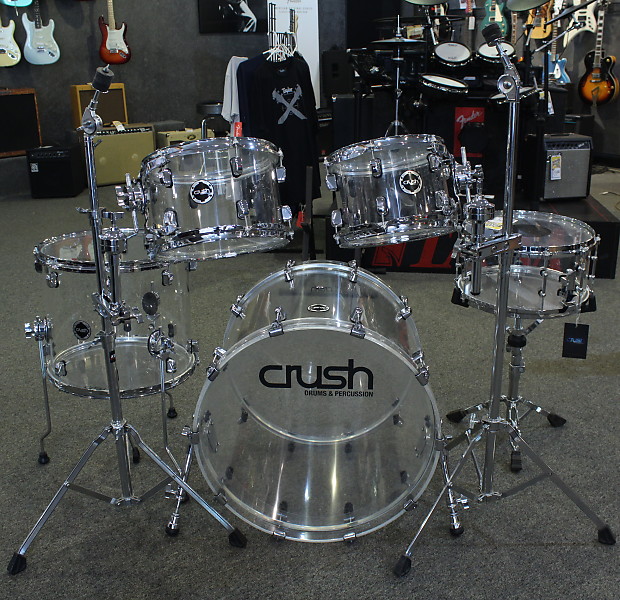 Crush A2C428 Acrylic Drum Set | Reverb