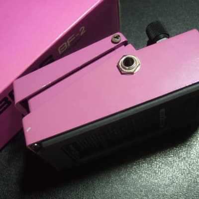 1981 w/ Box & Manual Boss BF-2 Flanger Made in Japan MIJ (Black Label) image 5
