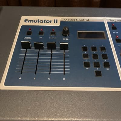E-MU Systems Emulator II 61-Key 8-Voice Sampler Workstation 1984 - 1988 - Black image 3