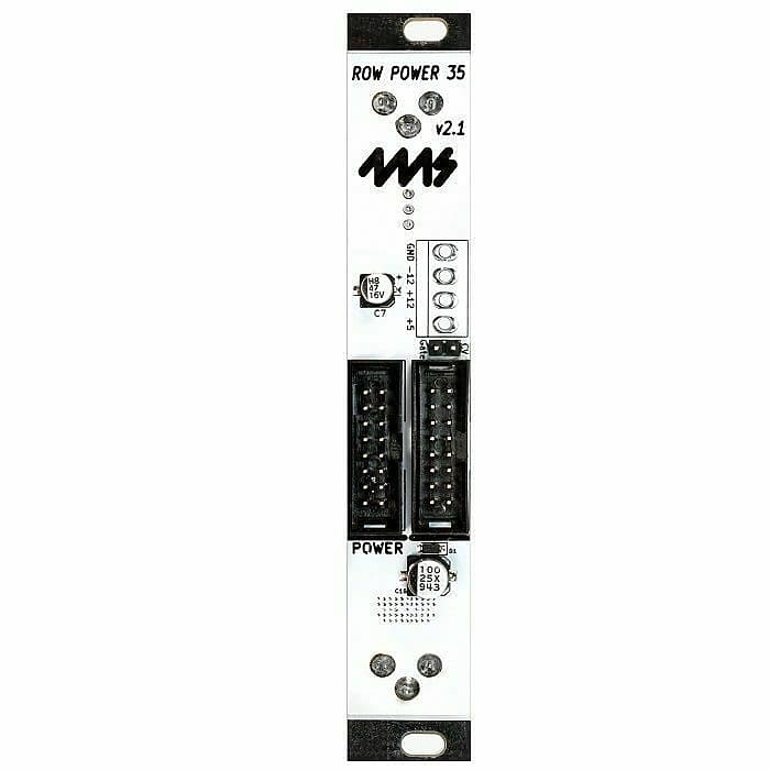 4ms Row Power 35 Power Solution For Eurorack Systems (white