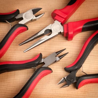 StewMac Guitar Pliers Set, Set of 4 for sale