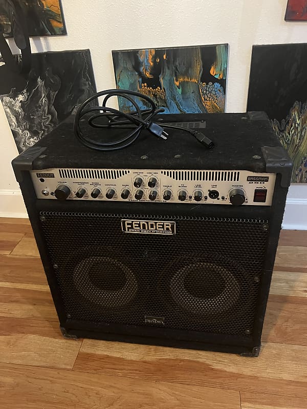Fender Bassman 250 NEW POTS 2x10 Bass Combo Amplifier 2006 Reverb