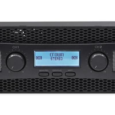 Crown Pro XLS2002 XLS 2002 2100w DJ/PA Power Amplifier Amp, Only 11 LBS + DSP! image 1
