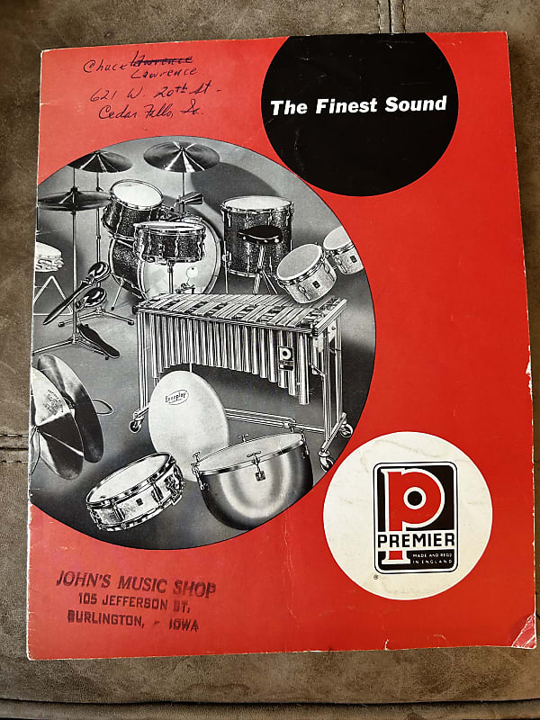 Premier Catalog 63 1963? Reverb