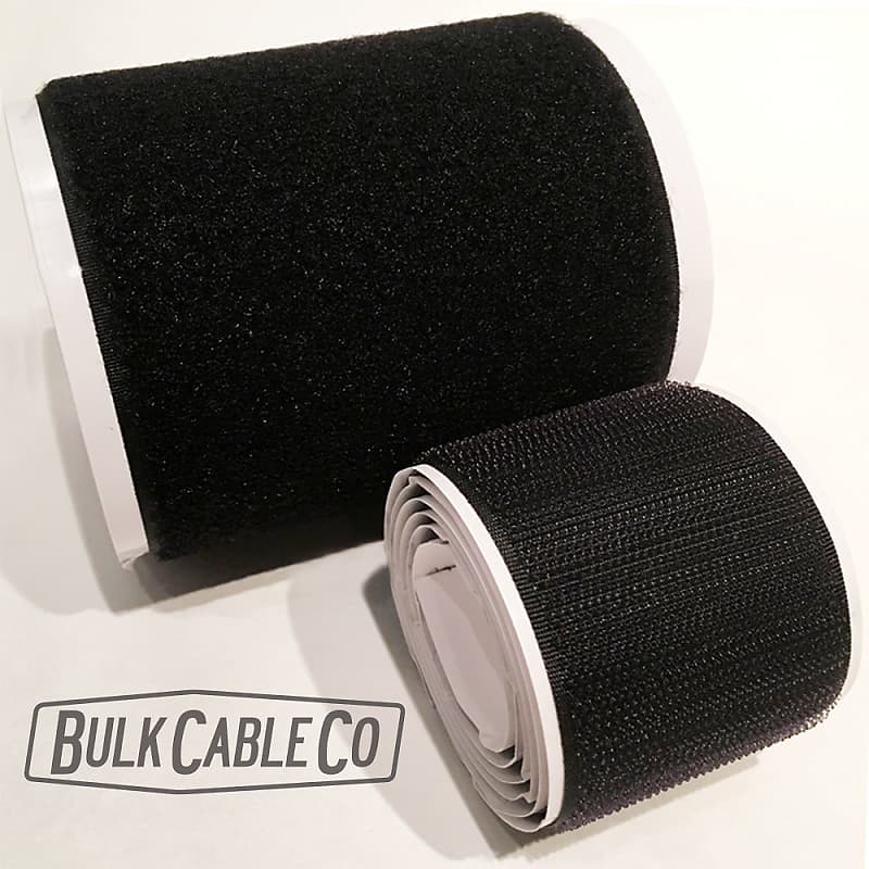 Pedalboard Fastener Kit 20 FT of 4" Loop & 10 FT of 2" Hook Reverb