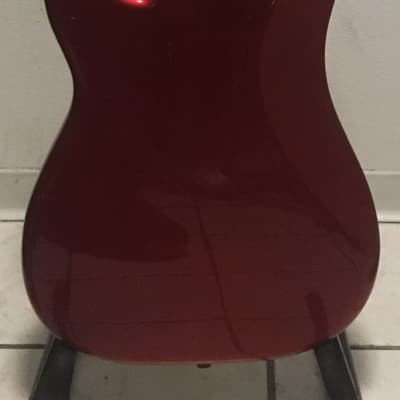 RARE & AMAZING P-BASS COPY MIJ ~ Fernandes P Bass Copy 1980s Made in Japan Candy Apple Red image 4