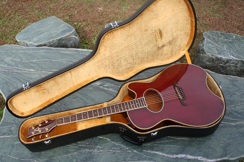 1981 Yamaki Daion THE'81C Caribou Hand Crafted Guitar- Wine