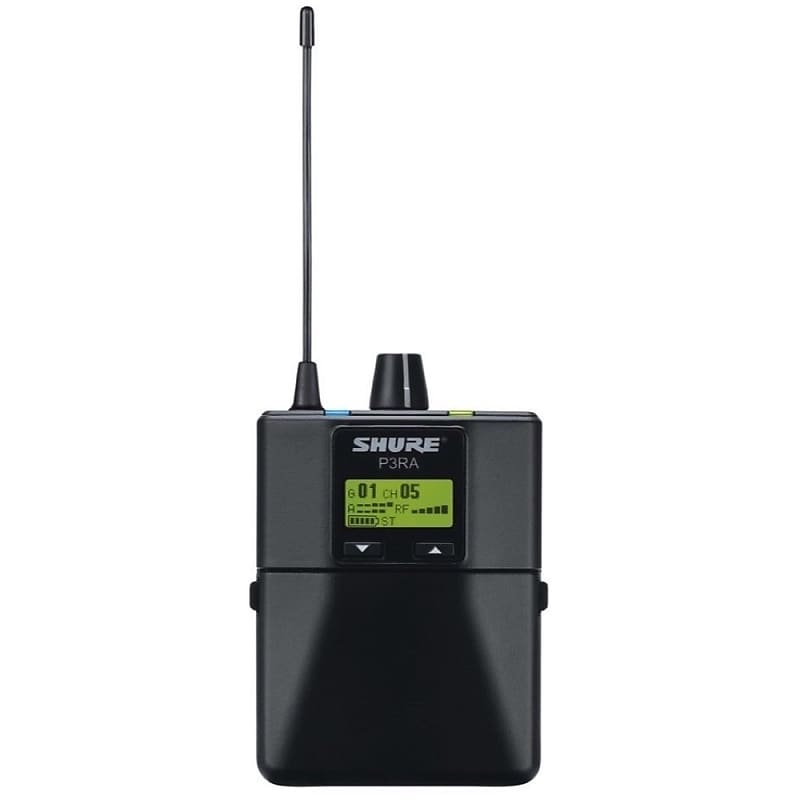 Shure P3RA PSM300 Pro Wireless In-Ear Monitor Receiver, Band J13 (566.175 - 589.850 MHz) image 1