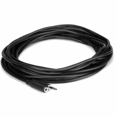 Hosa - MHE-110 - 3.5 mm TRS to 3.5 mm TRS Headphone Extension Cable - 10 ft. image 2