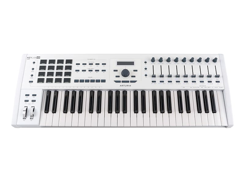 Arturia Keylab 49 mkII MIDI Keyboard Controller (White) [USED] image 1