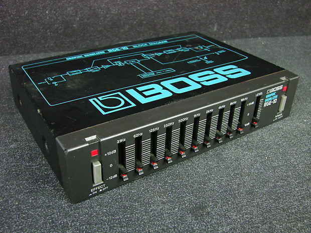 Boss RGE-10 Micro Rack Series Graphic Equalizer image 2