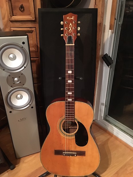 Vintage kent acoustic guitar hotsell