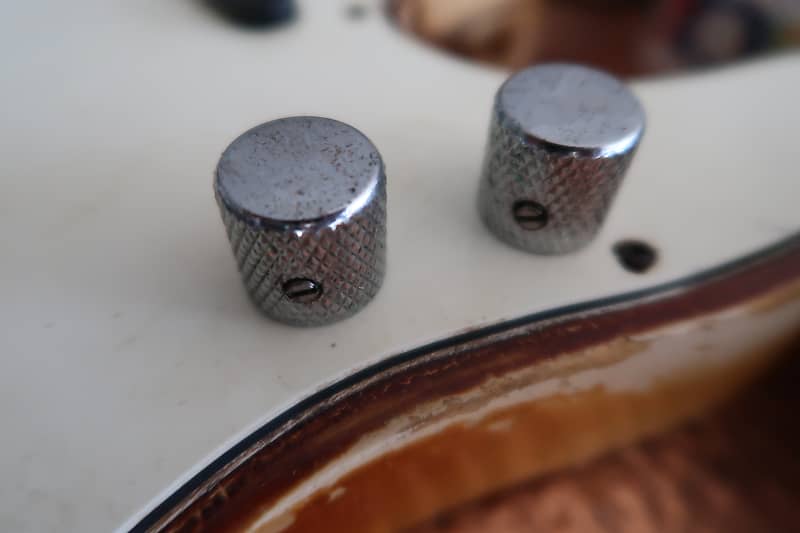 Two Fender Telecaster Knobs USA Vintage 1962 1971 0.4 ounces Reverb