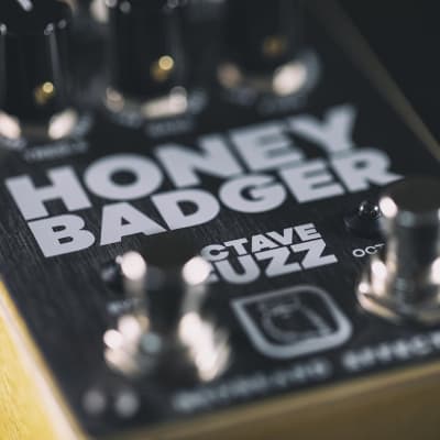 Redbeard Effects Honey Badger Octave Fuzz Guitar Effect Pedal image 7