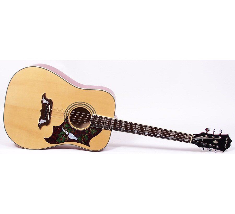 Epiphone dove outlet natural