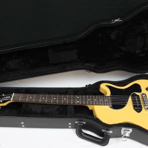 Austin Super-6 Electric Guitar w/ HSC, TV Yellow, Gotoh Tuners, CTS Pots, LP Jr. #29618 image 9