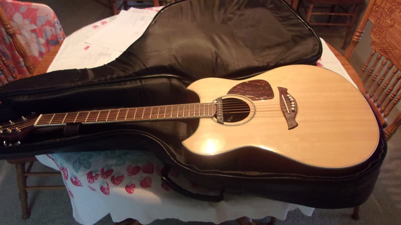 Excellent Wechter 3120 Pathfinder Acoustic Electric Guitar w/ Case