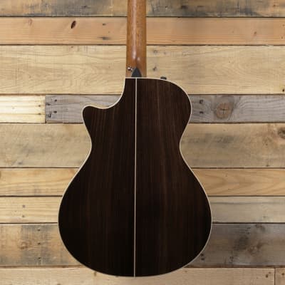 Taylor  812ce 12-Fret Acoustic/Electric Guitar Natural w/ Case image 5