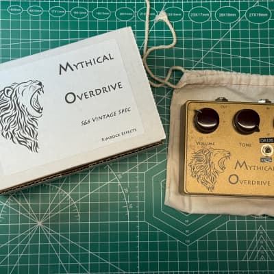 Reverb.com listing, price, conditions, and images for rimrock-effects-mythical-overdrive