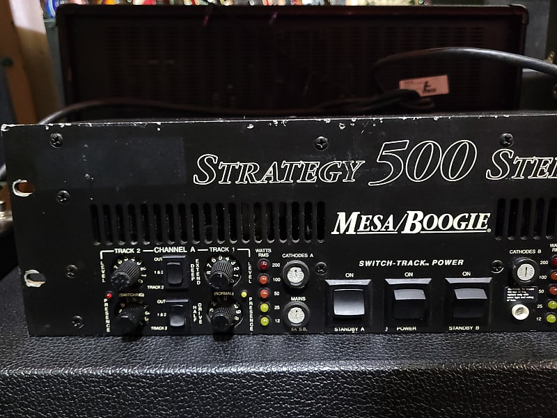 Mesa Boogie Strategy 500 2-Channel 200-Watt Power Amplifier