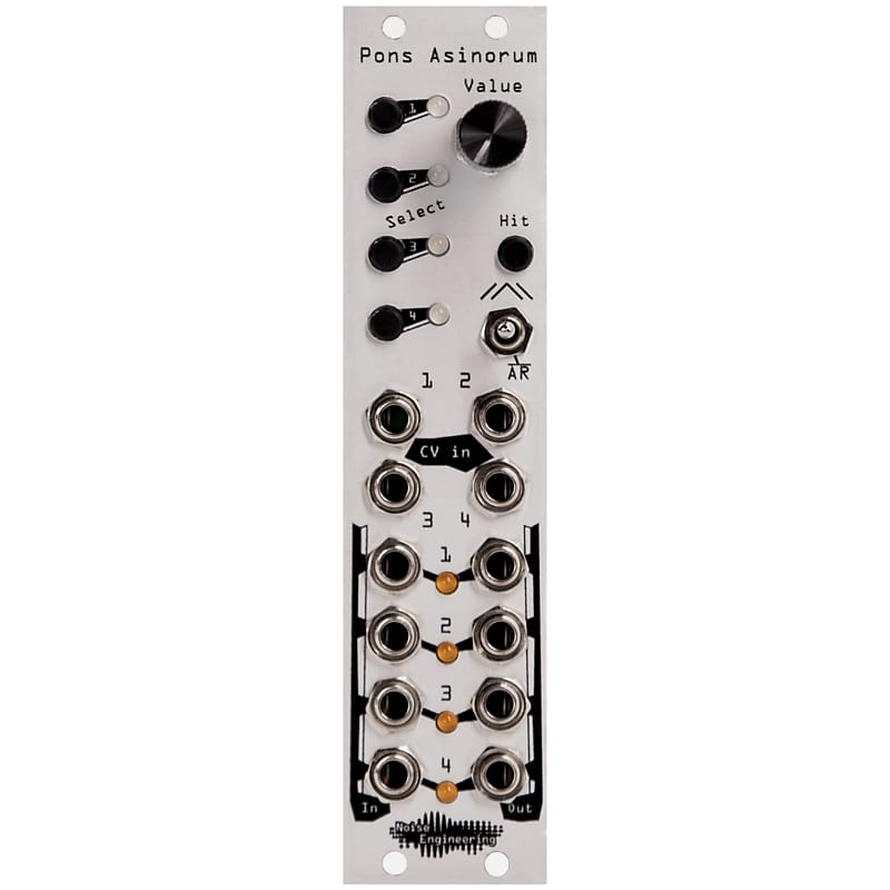 Noise Engineering Pons Asinorum (Silver) Envelope Modular Reverb