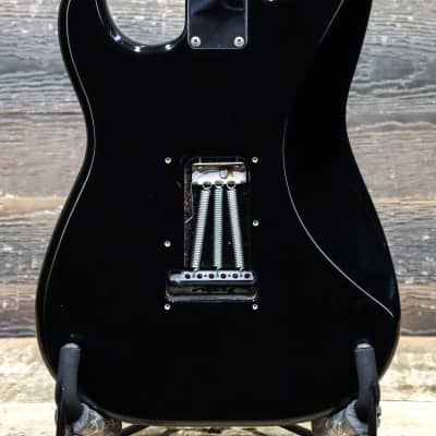 Fender Standard Stratocaster Squier Series with Gen4 Noiseless Pickups Black Electric Guitar w/Bag image 4