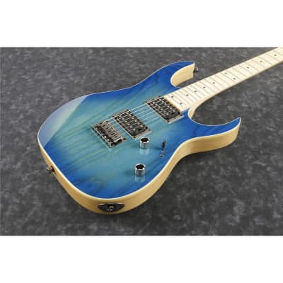Ibanez RG Standard Series RG421AHM Solidbody Electric Guitar, Maple Fretboard, Blue Moon Burst image 15