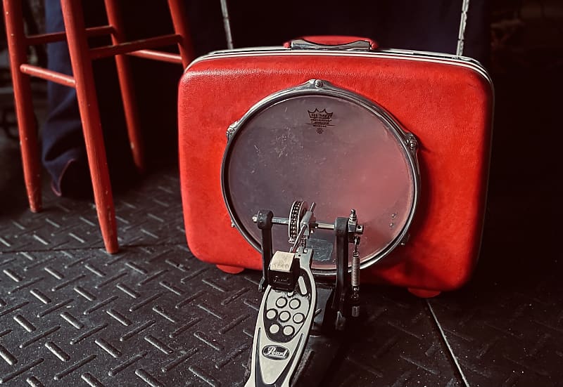 Suitcase kick drum Samsonite and American Tourister 7080s Reverb