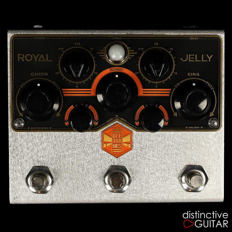 ギター Beetronics  Jelly Fuzz/OD Royal Jelly Fuzz/OD Blender • Royal Series – Beetronics