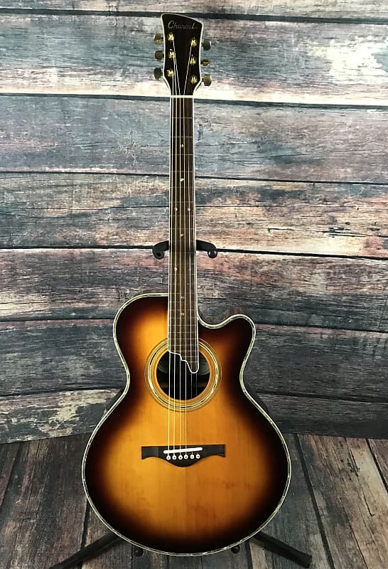 Used Charvel Jackson 625C TTSB Acoustic Electric Guitar with Case Sunburst Reverb Norway