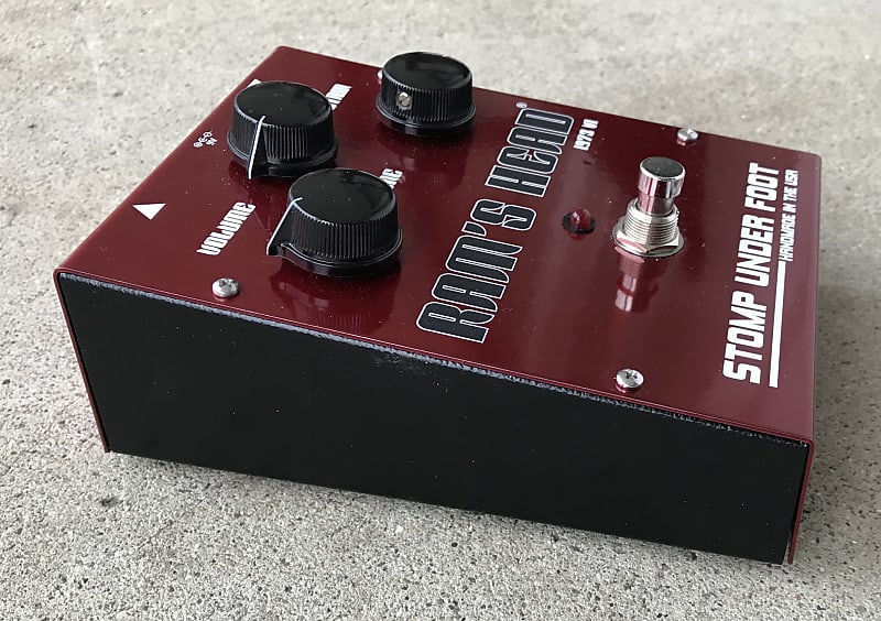 Stomp Under Foot Vintage 1973 Ram's Head V1 Brick Muff Fuzz Stomp Under Foot Vintage 1973 Ram's Head V1 Brick Muff Fuzz