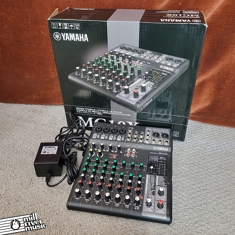 Yamaha MG10X 10-Channel Mixer Used
