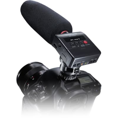 Tascam DR-10SG Camera-Mountable DSLR Audio Recorder with Shotgun Microphone image 1