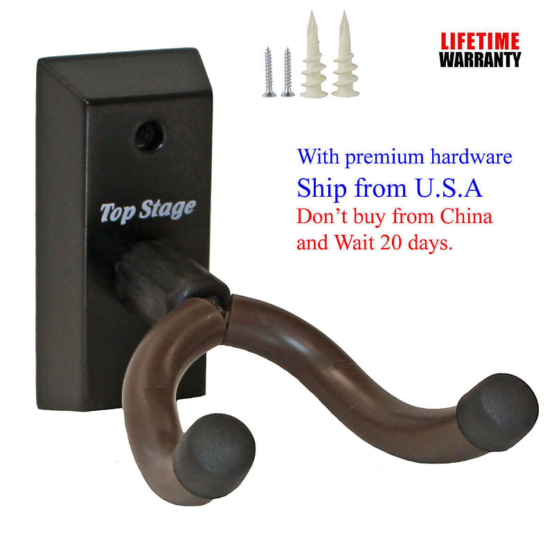 GUITAR HANGER HOOK HOLDER WALL MOUNT DISPLAY STAND Reverb