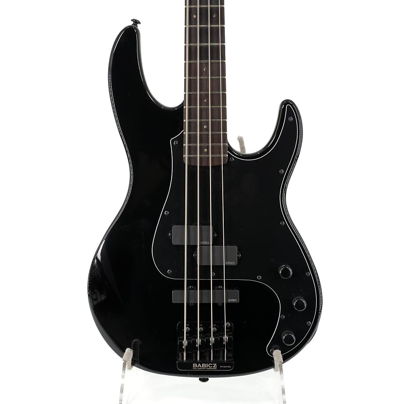 Used Esp Ltd Ap 4 Bass Guitar Black Ser Iw21010089 Reverb