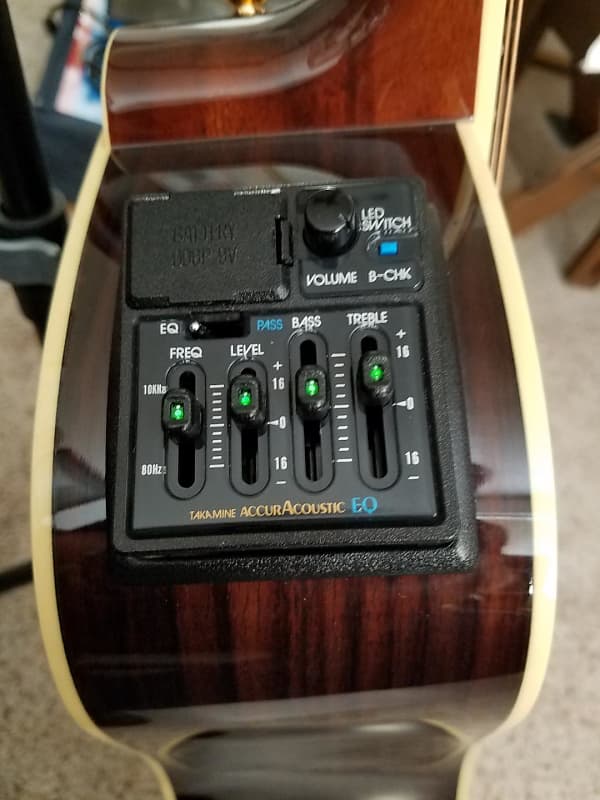 Takamine AccurAcoustic EQ Preamp 90's Reverb
