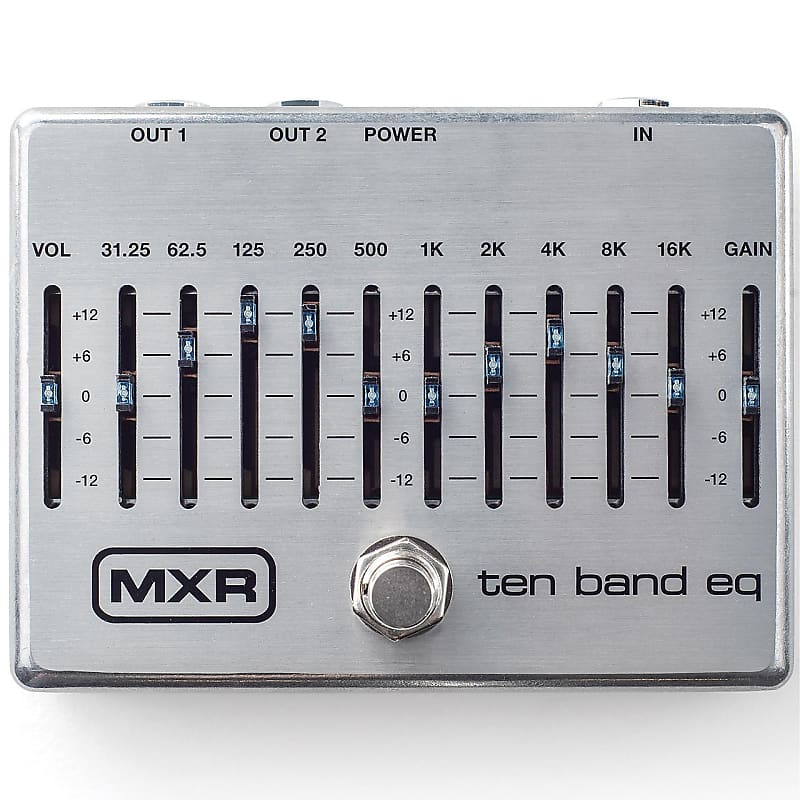 MXR M108S Ten Band EQ 10-Band Graphic Equalizer Pedal | Reverb