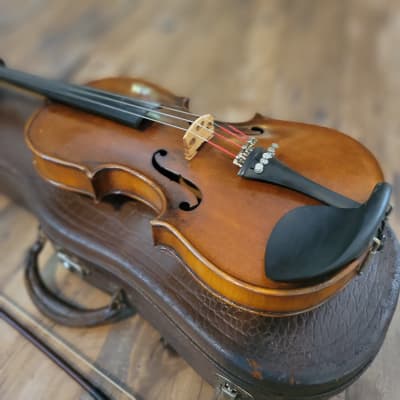 Nicolaus Amatus Fecit in Cremona 1674 1614 4/4 Violin W/Case, Bow & Old  Appraisal | Reverb