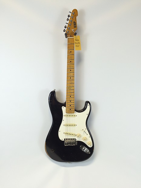 Used ESP Vintage Plus Electric Guitar Black | The Music Zoo
