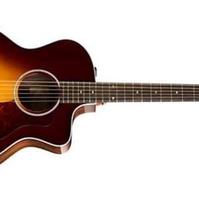 Taylor Guitars 214ce-SB-DLX Sunburst Deluxe Grand Auditorium Acoustic-Electric Guitar (Used/Mint) image 1