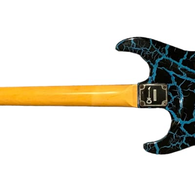 Charvel DK-85-SH  Circa 1989 1990 - Blue Crackle - Japanese Domestic Market Only - Made in Japan - MIJ - w/OHSC image 6