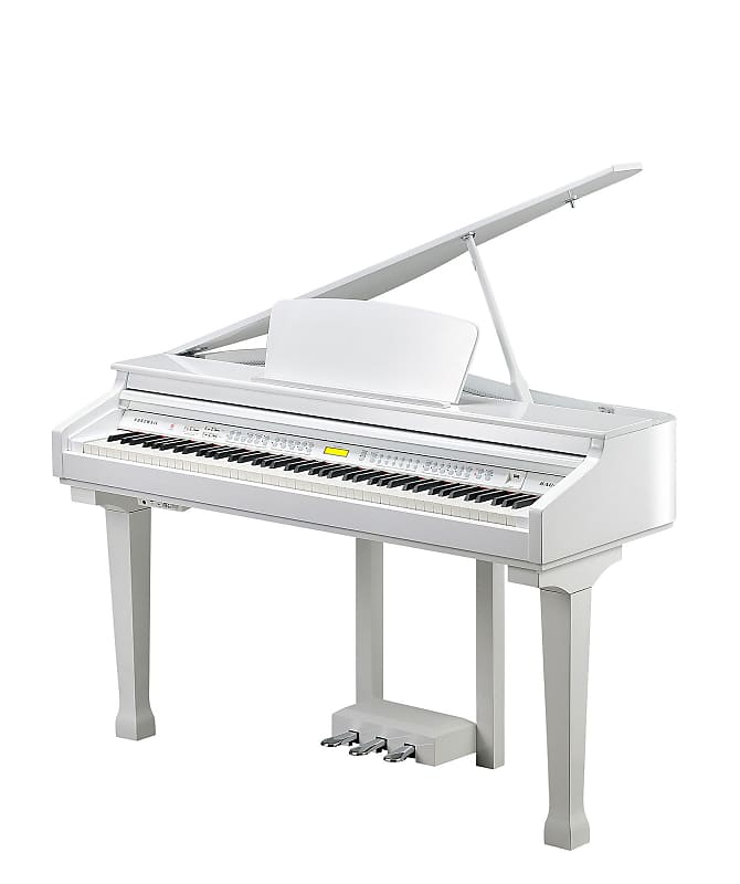 Kurzweil KAG-100-WHP Digital Grand Piano - White image 1