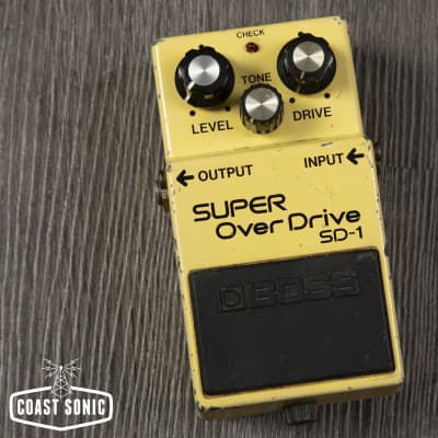 Boss SD-1 Super Overdrive 1981 - 1988 Made In Japan | Reverb Canada