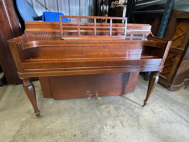 Upright piano Steinway console type image 1