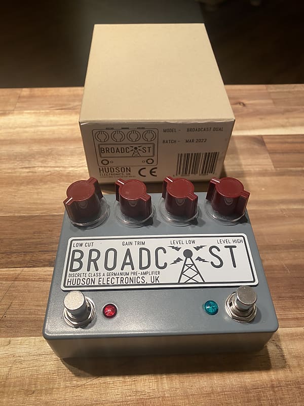 Hudson Electronics Broadcast Dual Footswitch