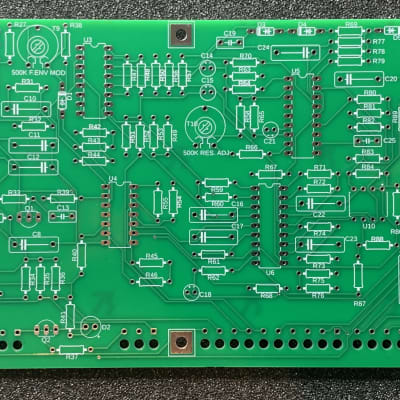 OBERHEIM OB-XA VOICE BOARD PCB BY AUDIO-DESIGN