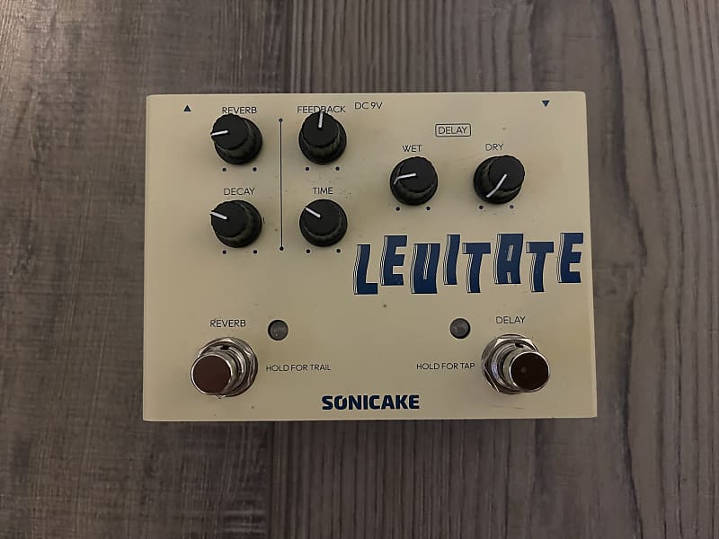 SONICAKE Delay Reverb 2 in 1 Guitar Effects Pedal Digital Reverb